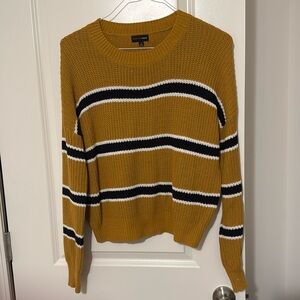 Ambiance Apparel Striped Sweater